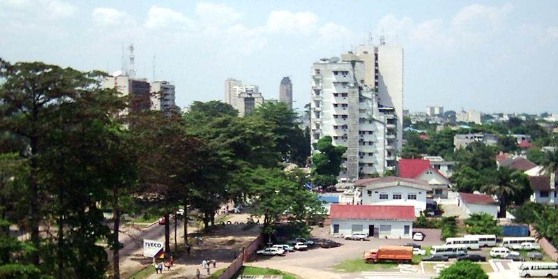Photo du Boulevard du 30 juin à Kinshasa en République Démocratique du Congo
