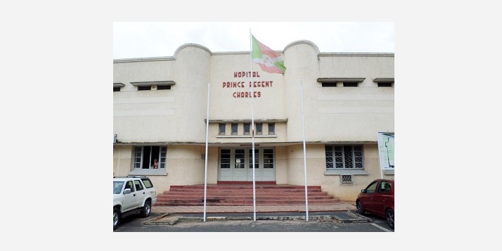 Vue de la façade de LHPRC à Bujumbura (C) APEFE