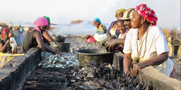 Les femmes de l’halieutique à Joal-Fadiouth - © APEFE