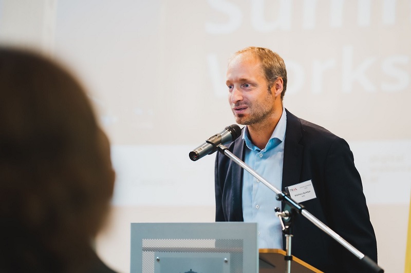 Mathieu Qunityn à la TRusted AI Lab Summer School 2022 à BERLIN (c) J. Van Belle - WBI