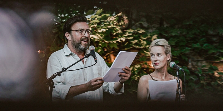 Thierry Hellin et Valérie Bauchau (c) J.Van Belle - WBI