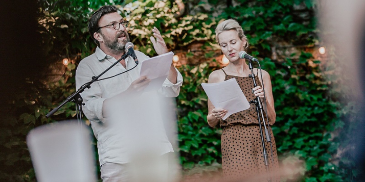 Thierry Hellin et Valérie Bauchau (c) J.Van Belle - WBI