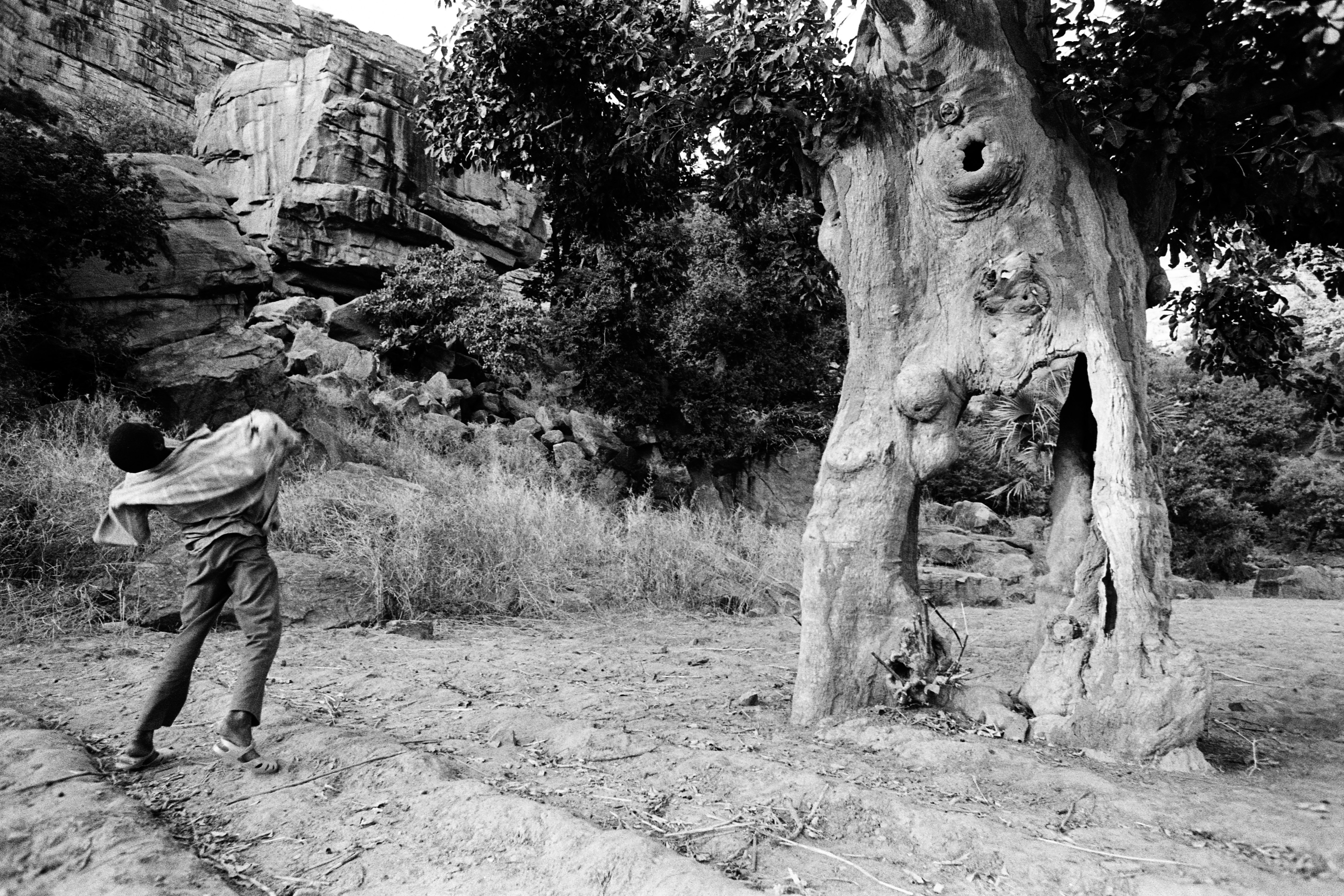 Un des rares clichés pris en pays Dogon en 2011 © Arnold Grojean