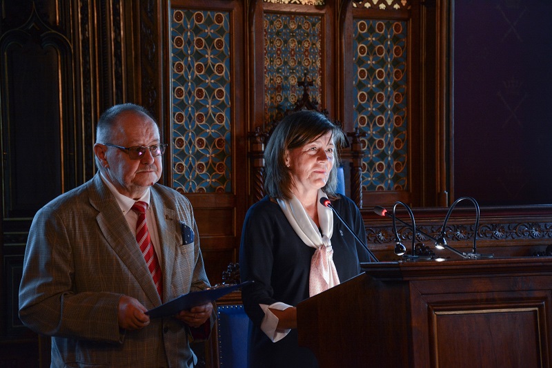 Le Train des Mémoires, Dorota Malec et Marcin Eckstein (c) Université Jagellonne