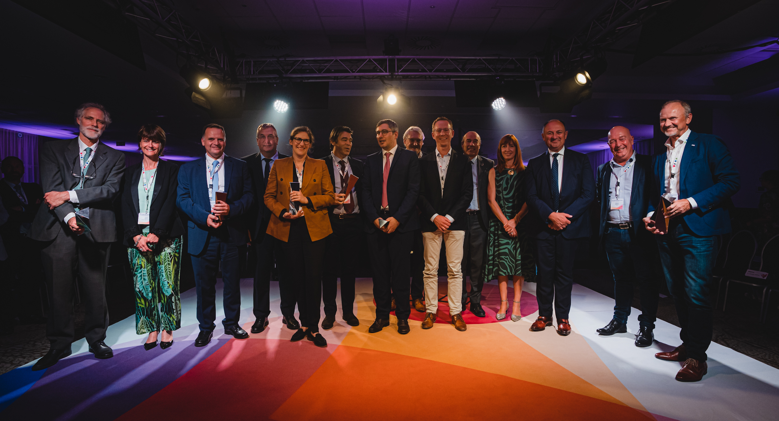 Les lauréats des Wallonia International Business Awards (c) J. Van Belle - WBI