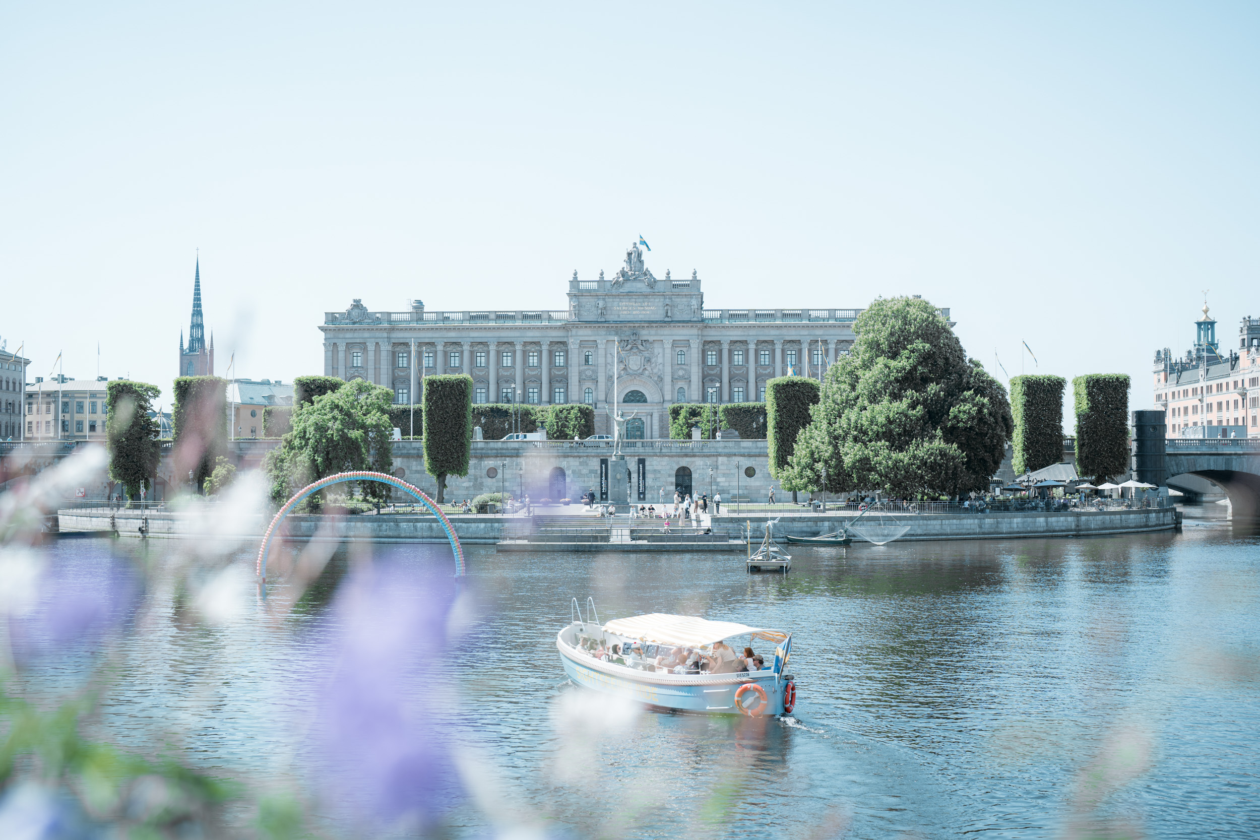 Le Parlement de Suède (Riksdag) à Stockholm © J. Van Belle - WBI