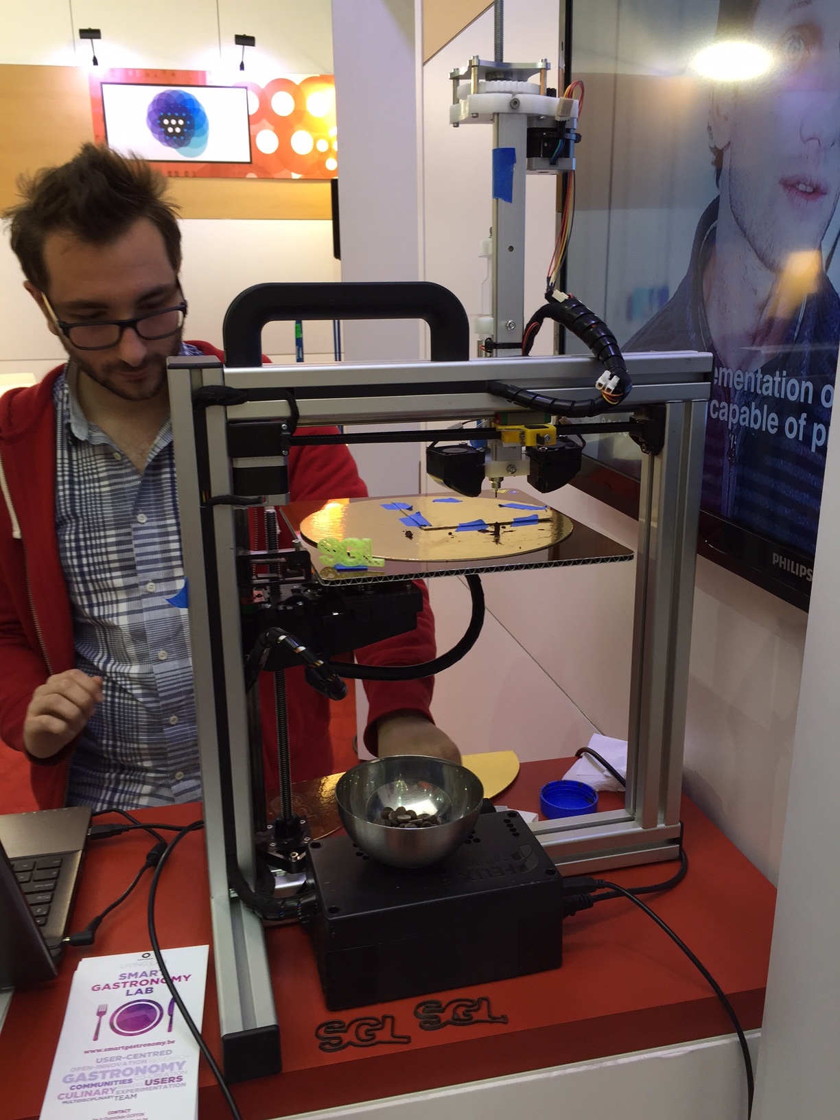 3D Food Printing - Smart Gastronomy Lab (c) DGWB Berlin