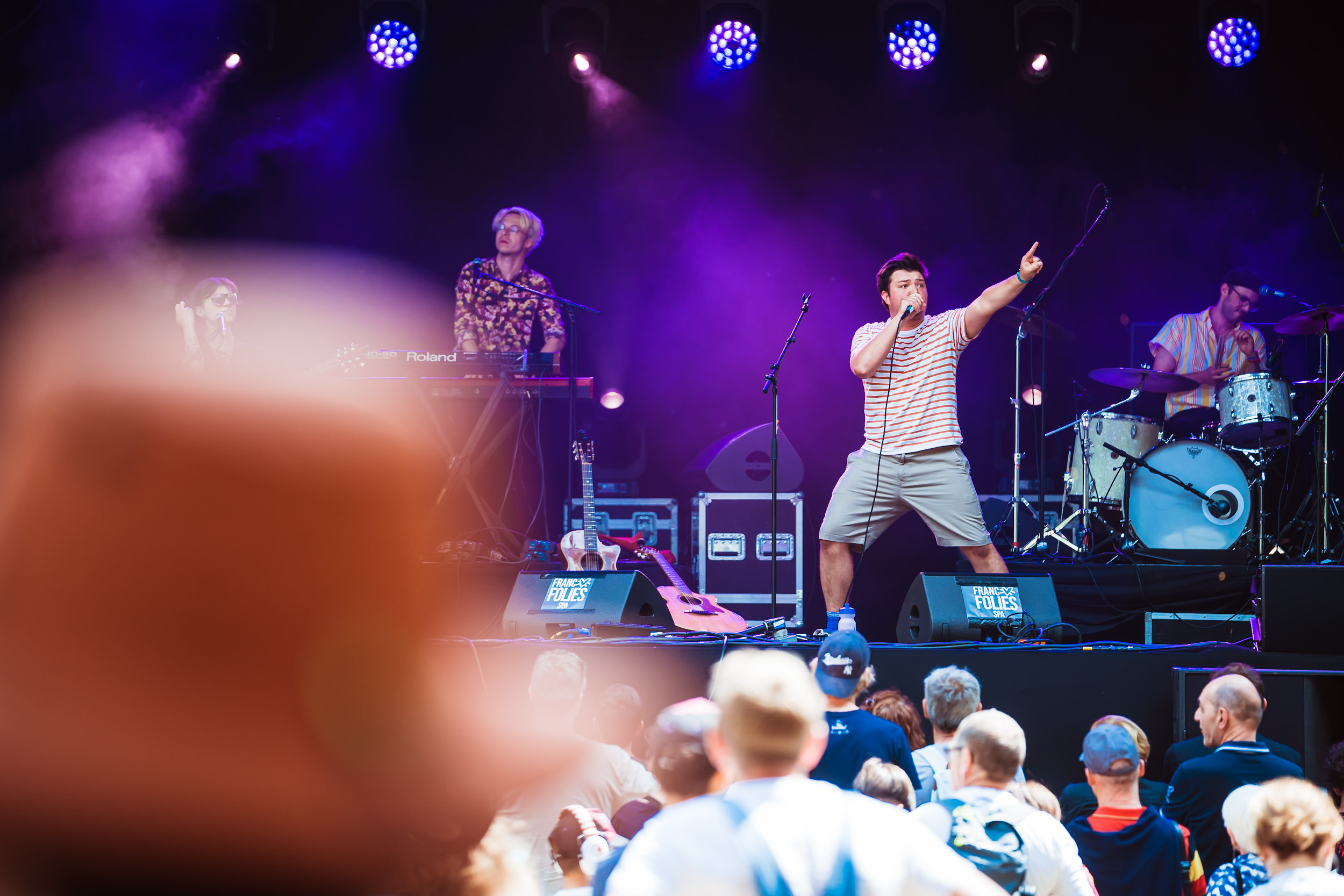 Émile Bilodeau aux Francofolies de Spa