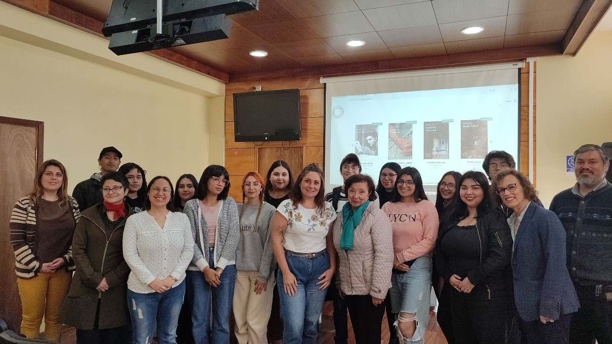 Rencontre avec des étudiants de l’Université de Playa Ancha à Valparaiso (c) Représentation W-B au Chili
