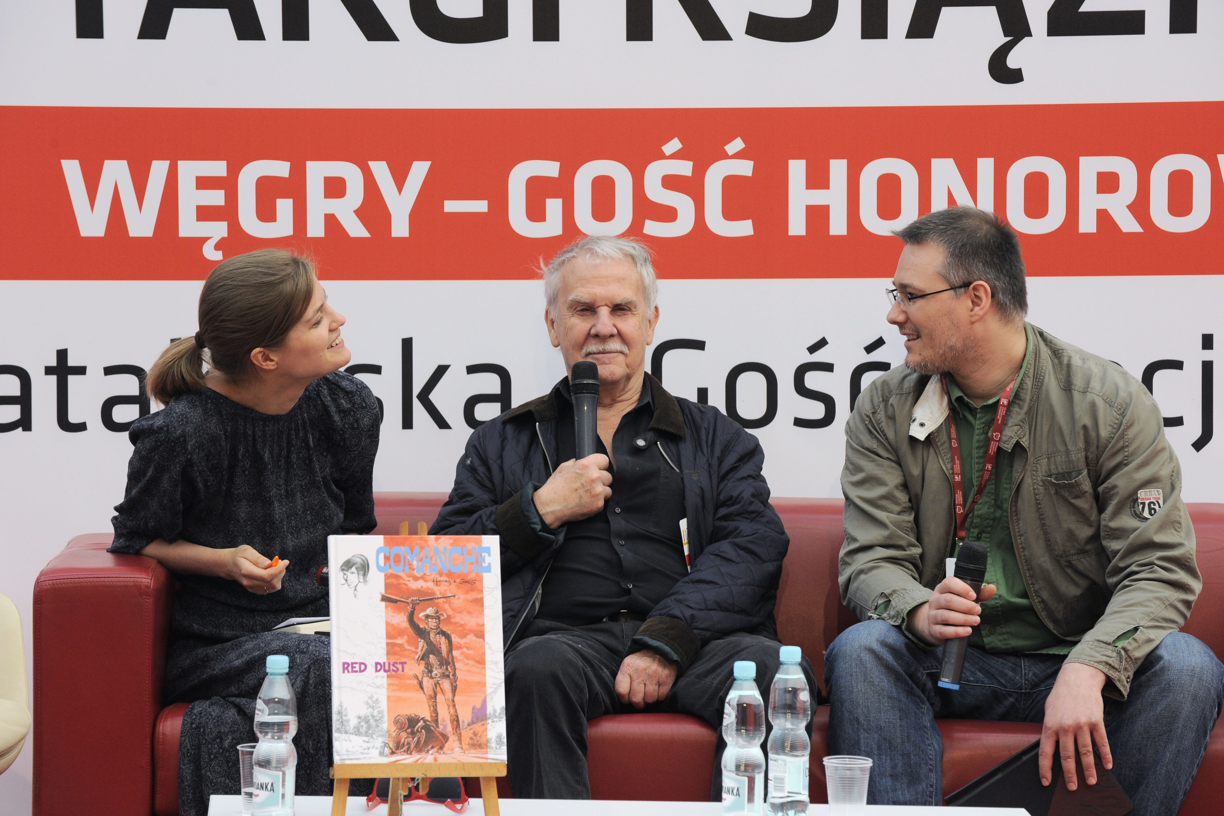 Hermann à la Foire du Livre de Varsovie 2016 