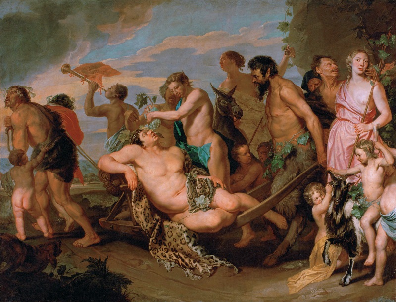 Triomphe de Bacchus par Michaelina Wautier au Kunsthistorisches Museum de Vienne