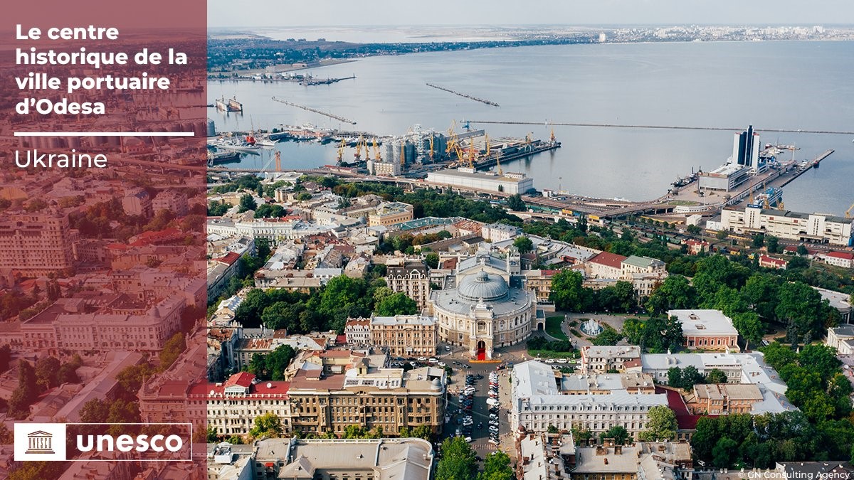 La ville portuaire d'Odessa, en Ukraine © UNESCO