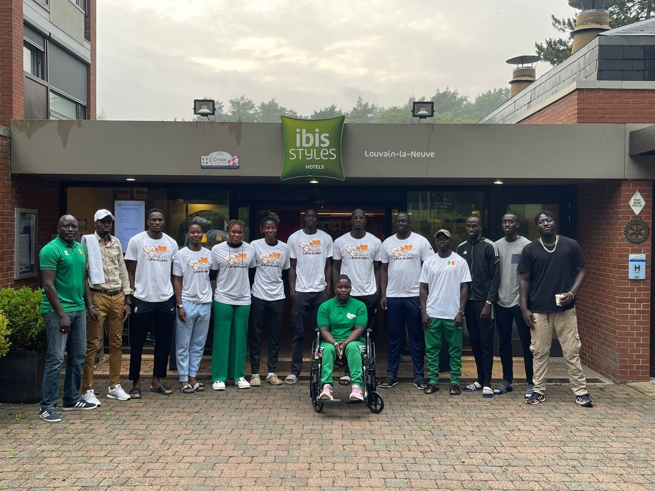 Des sportifs sénégalais de haut niveau en visite au Centre ADEPS de Louvain-la-Neuve Des sportifs sénégalais de haut niveau en visite au Centre ADEPS de Louvain-la-Neuve