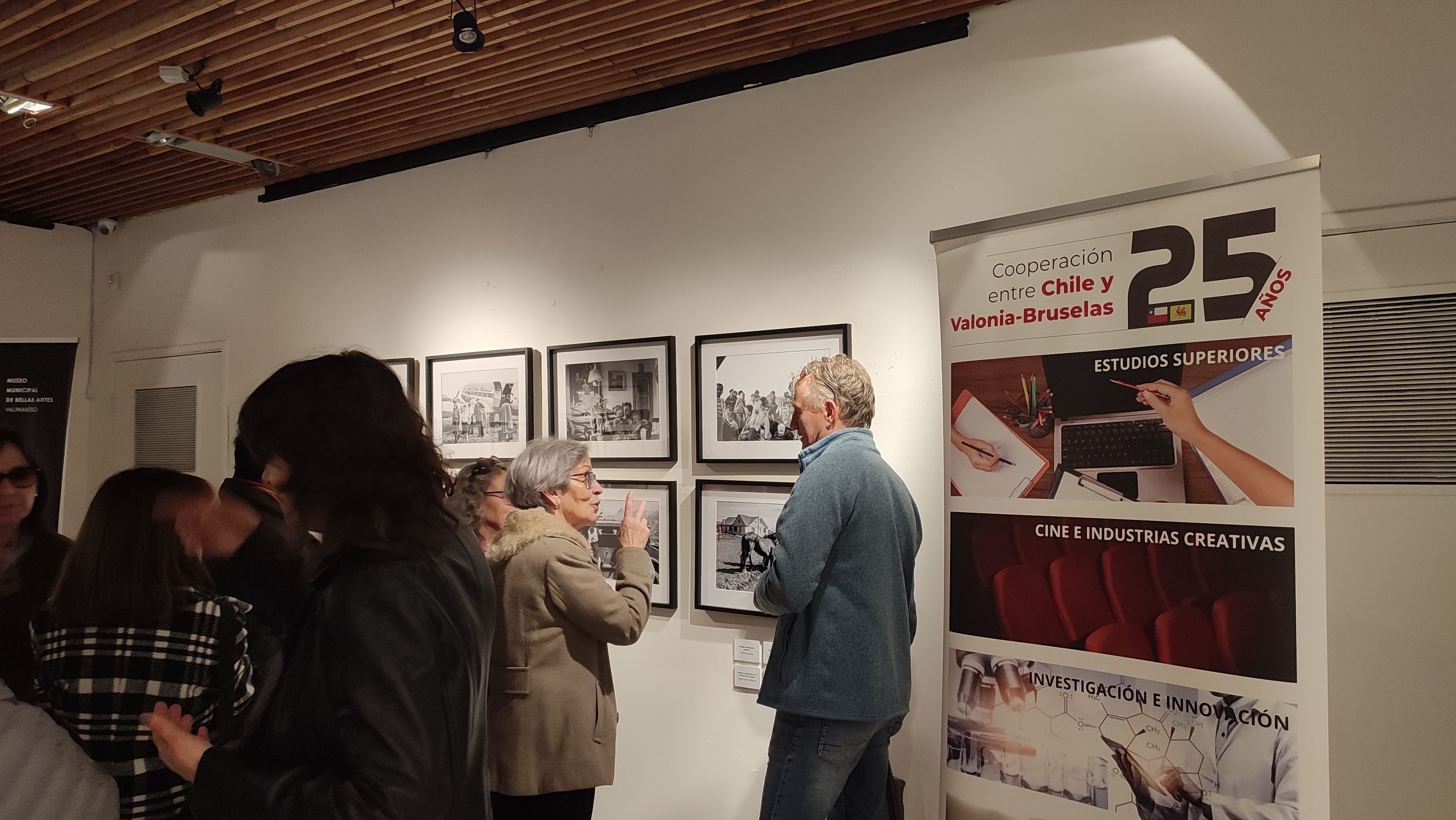 Inauguration de l'exposition "Habitando el viento" (c) DGWB Chili et Musée Baburizza Inauguration de l'exposition "Habitando el viento"