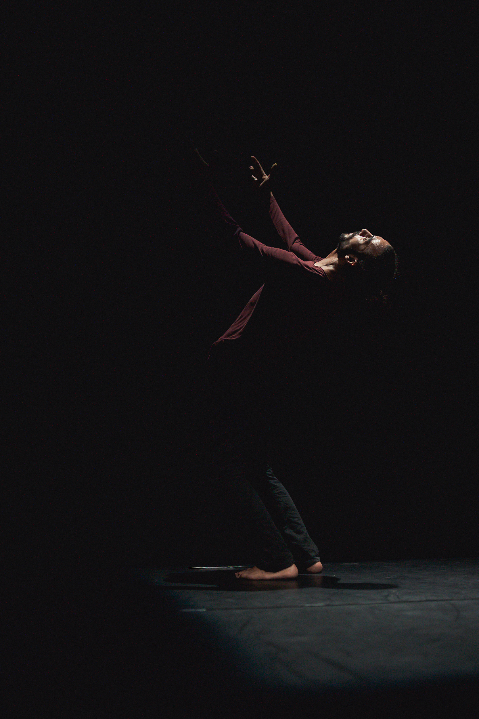 Performance de Julien Carlier et Wajdi Gagui lors de l’ouverture du festival