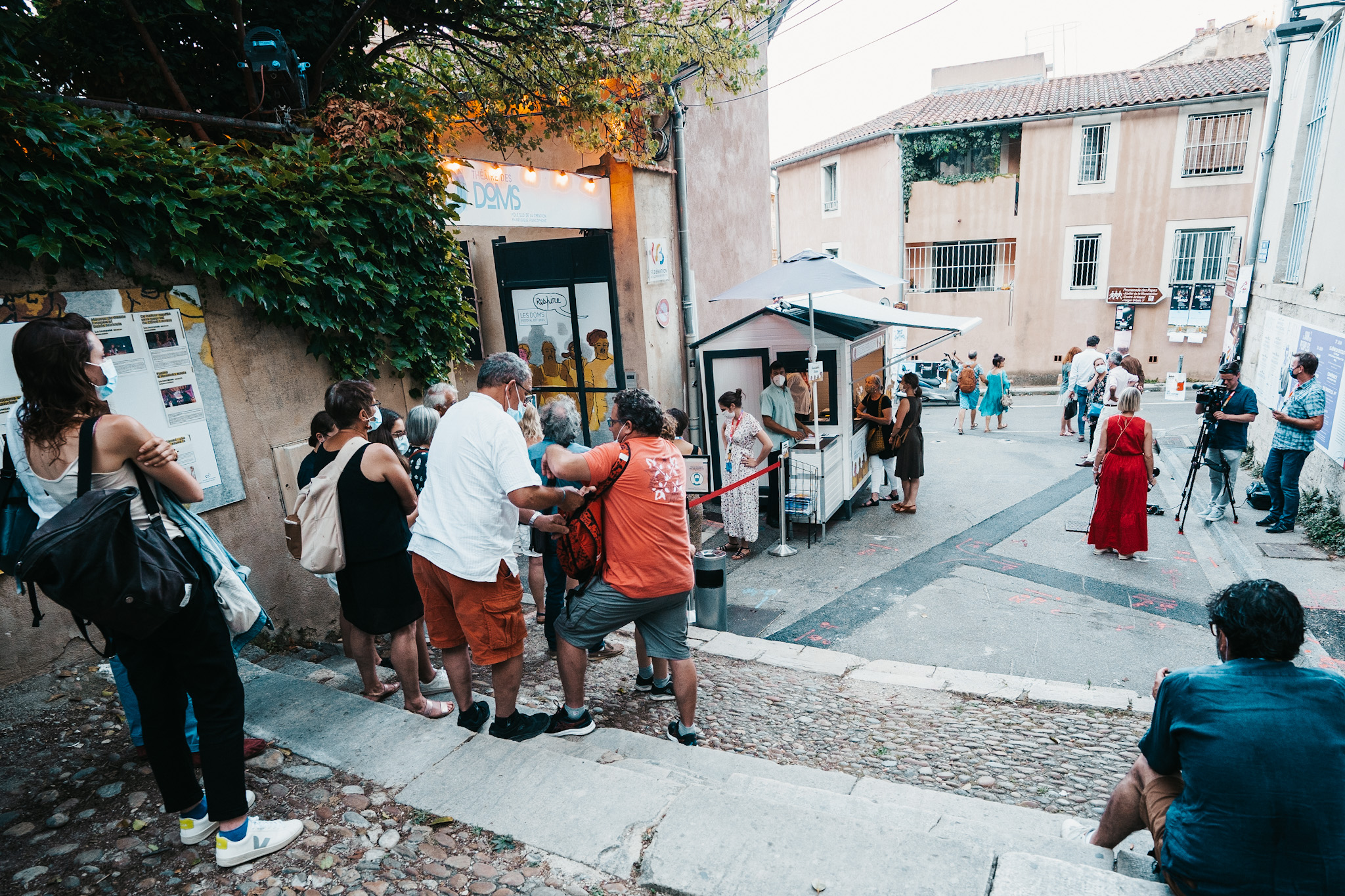 Le Théâtre des Doms ©️ J. Van Belle - WBI Le Théâtre des Doms
