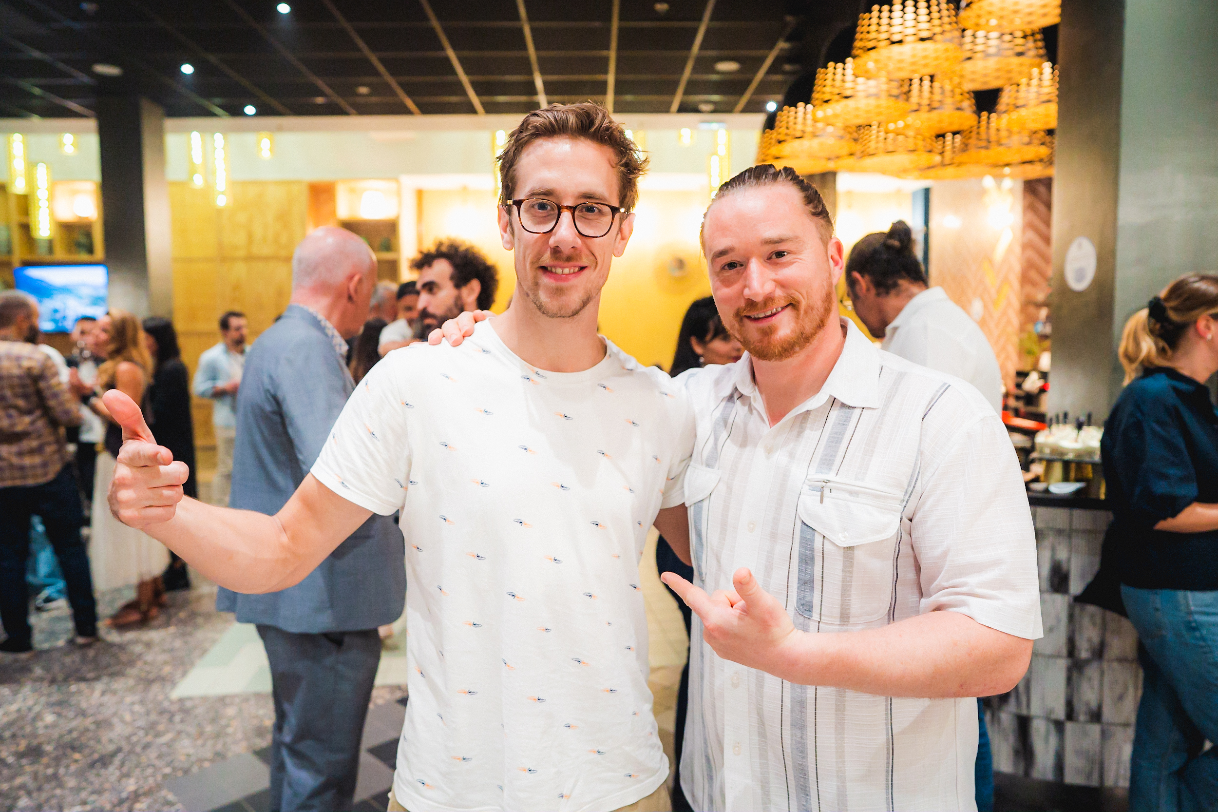 Les chorégraphes Julien Carlier et Milan Emmanuel ©️ J. Van Belle - WBI Les chorégraphes Julien Carlier et Milan Emmanuel