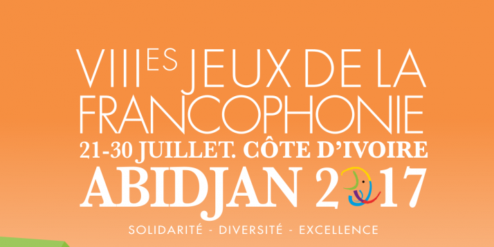 VIIIèmes Jeux de la Francophonie à Abidjan Affiche - VIIIèmes Jeux de la Francophonie à Abidjan