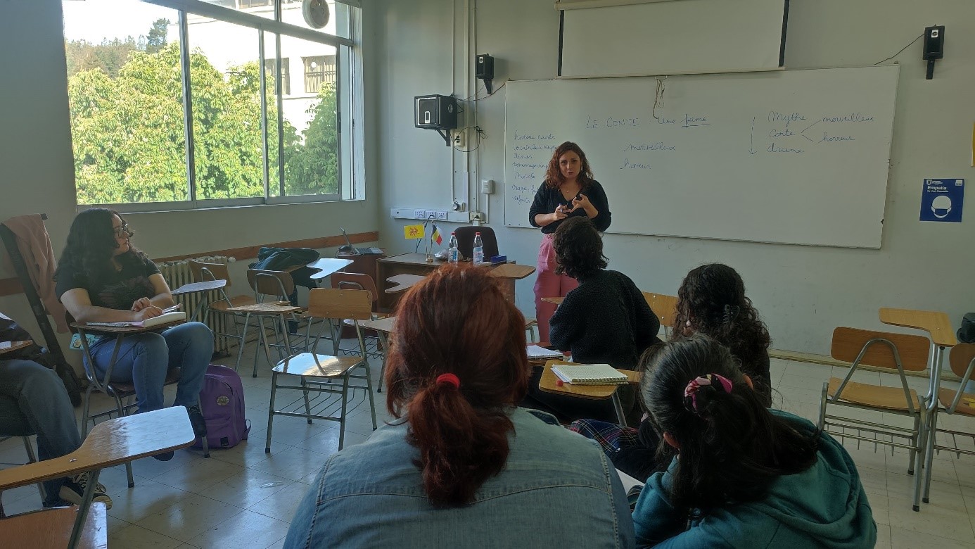 Atelier d’écriture à l’Université de Concepción (c) Représentation W-B au Chili Atelier d’écriture à l’Université de Concepción