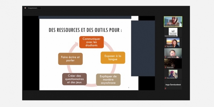 Atelier "Numérique & FLE" Atelier "Numérique & FLE"
