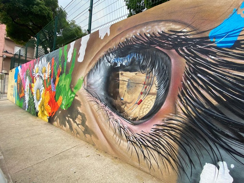 Mur de la francophonie-Lisbonne(c) IFPortugal Mur de la francophonie-Lisbonne(c) IFPortugal