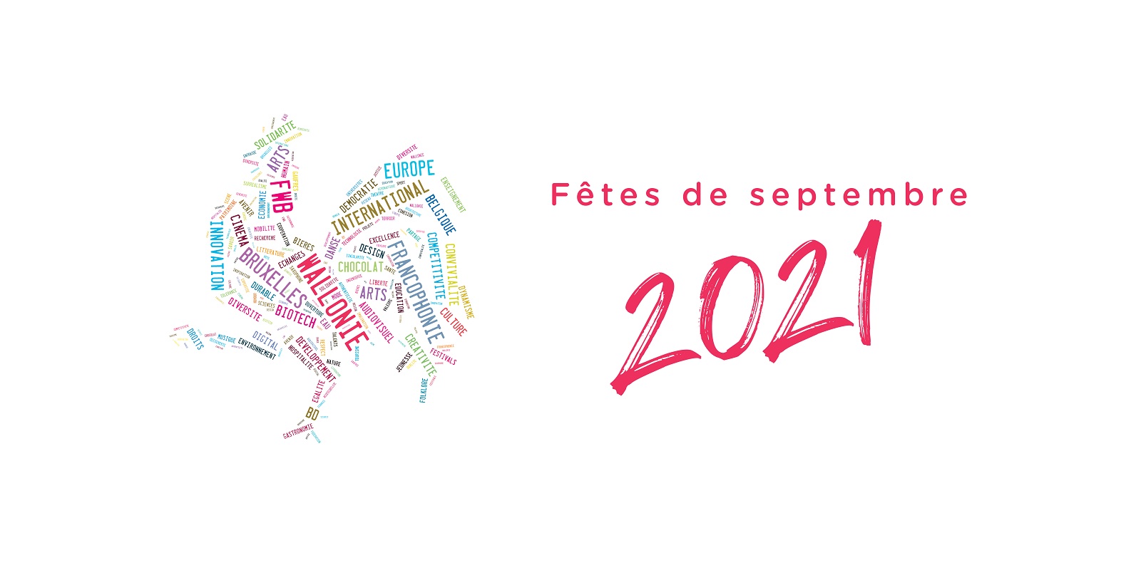 Fêtes de septembre 2021 | © J. Van Belle - WBI Logo "Fêtes de septembre 2021"