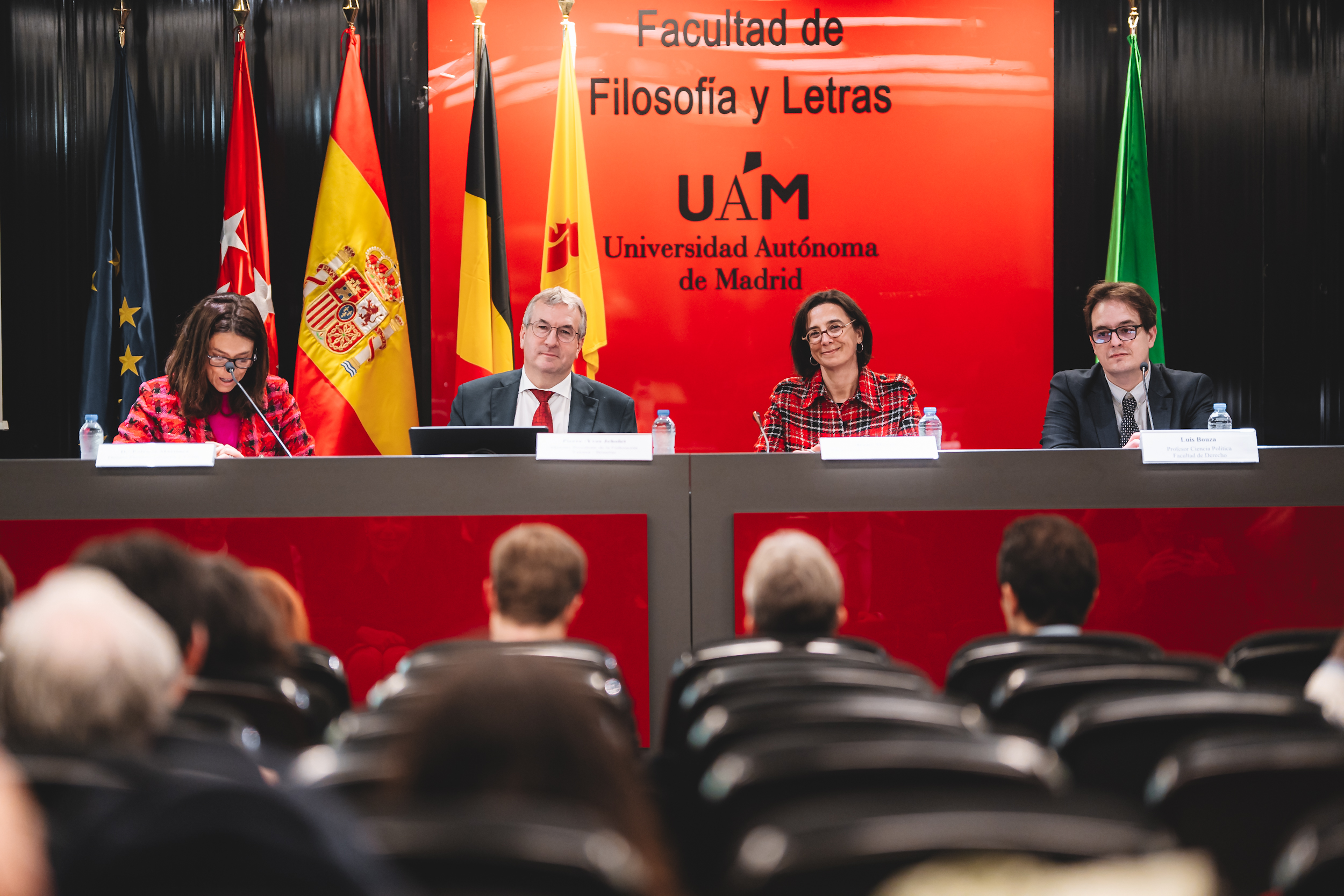 Conférence à l'Université Autonome de Madrid (UAM) (c) J. Van Belle - WBI