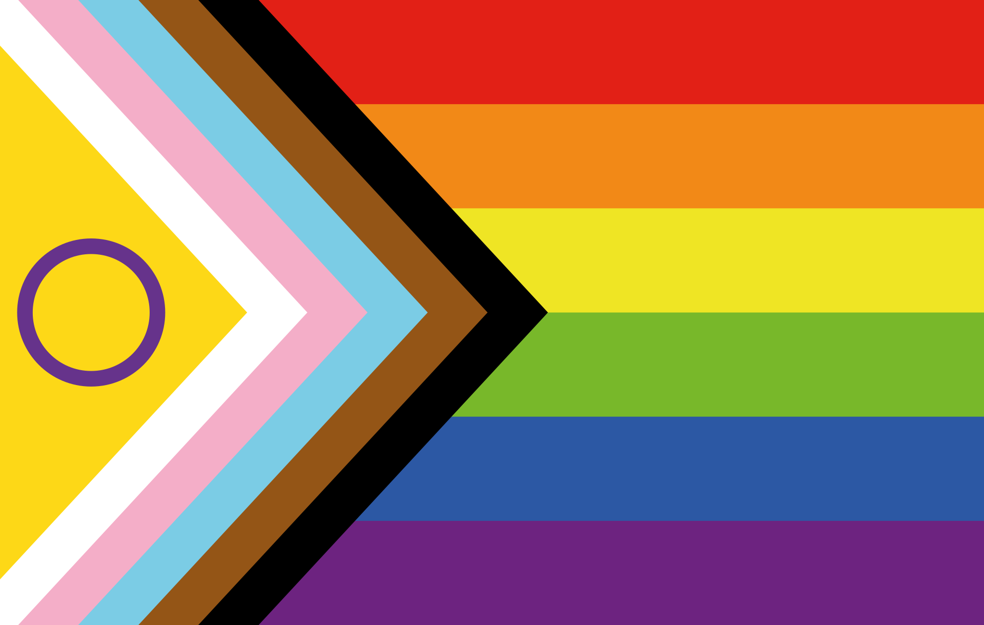 Drapeau Inclusif LGBTQIA+ Drapeau Inclusif LGBTQIA+