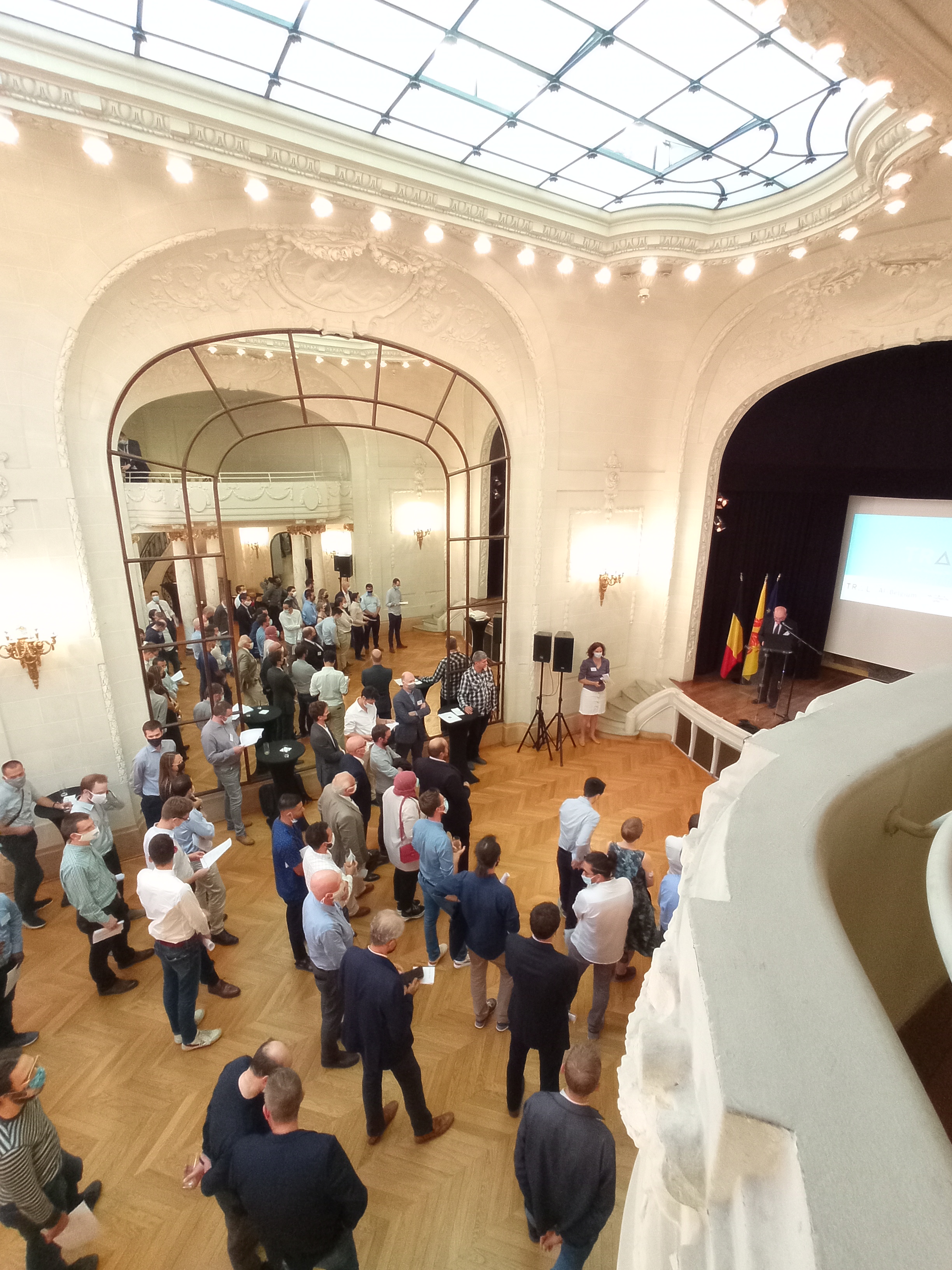 Le cocktail dînatoire organisé à la Délégation générale W-B à Paris Le cocktail dînatoire organisé à la Délégation générale W-B à Paris