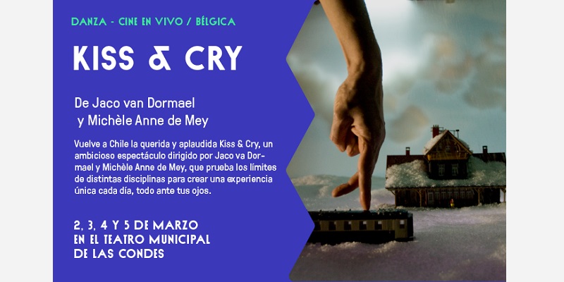 « Kiss & Cry » de Michèle-Anne de Mey et Jaco Van Dormael est une des œuvres marquantes du Festival Teatro a Mil © DGWB Chili et partenaires