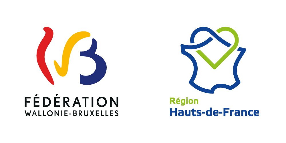 Fédération Wallonie-Bruxelles - Hauts-de-France Logos