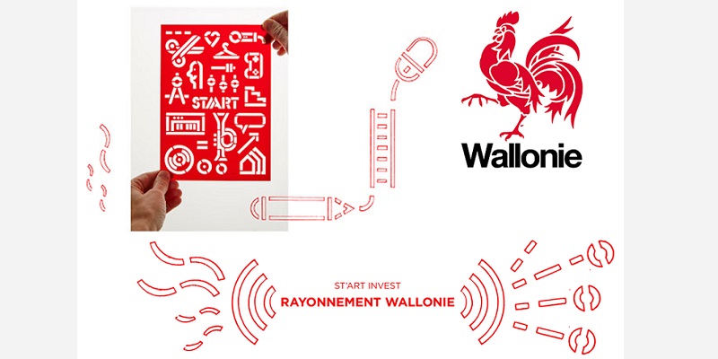 Logos (c) Wallonie + St'art Invest Logos (c) Wallonie + St'art Invest
