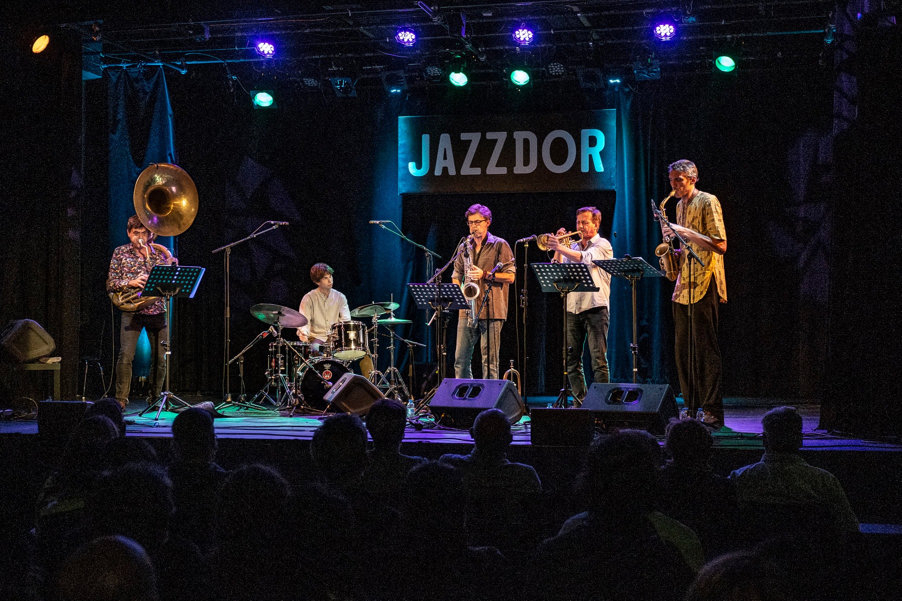 Mâäk Quintet - Jazzdor | © Patrick Lambin LR Photo du groupe Mâäk Quintet