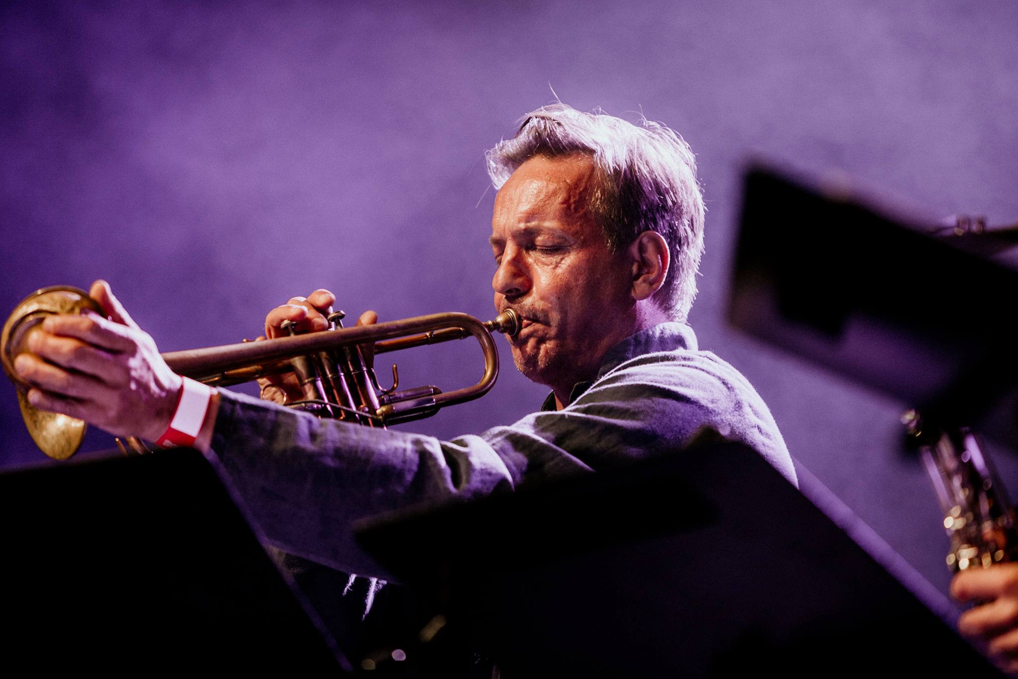 Mâäk Quintet - Jazz Middelheim | © Eva Vlonk Photo du trompettiste Laurent Blondiau