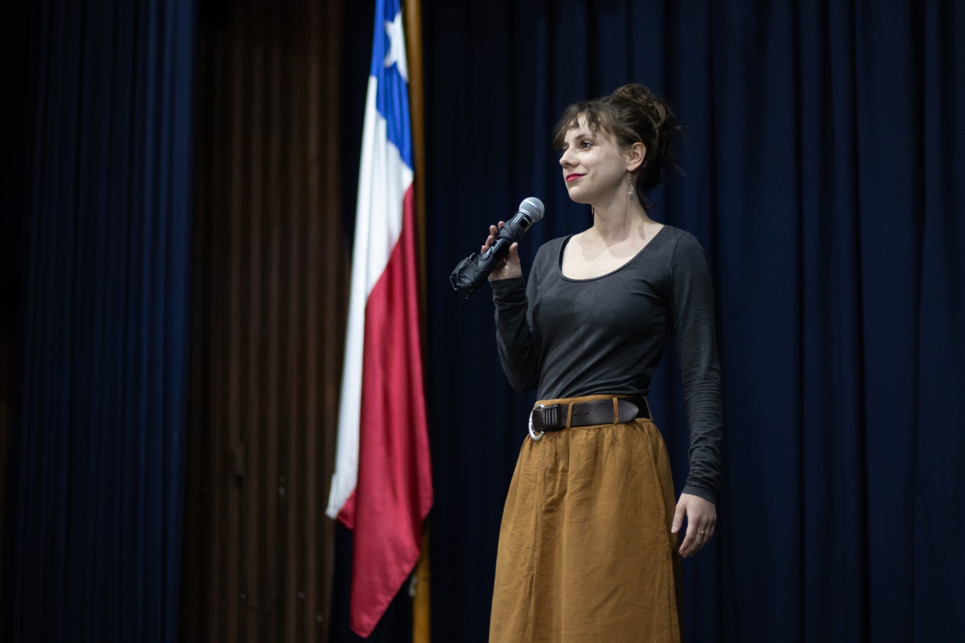 Margaux Hintzy, 2ème prix (c) DGWB Chili et Institut Français du Chili Margaux Hintzy, 2ème prix