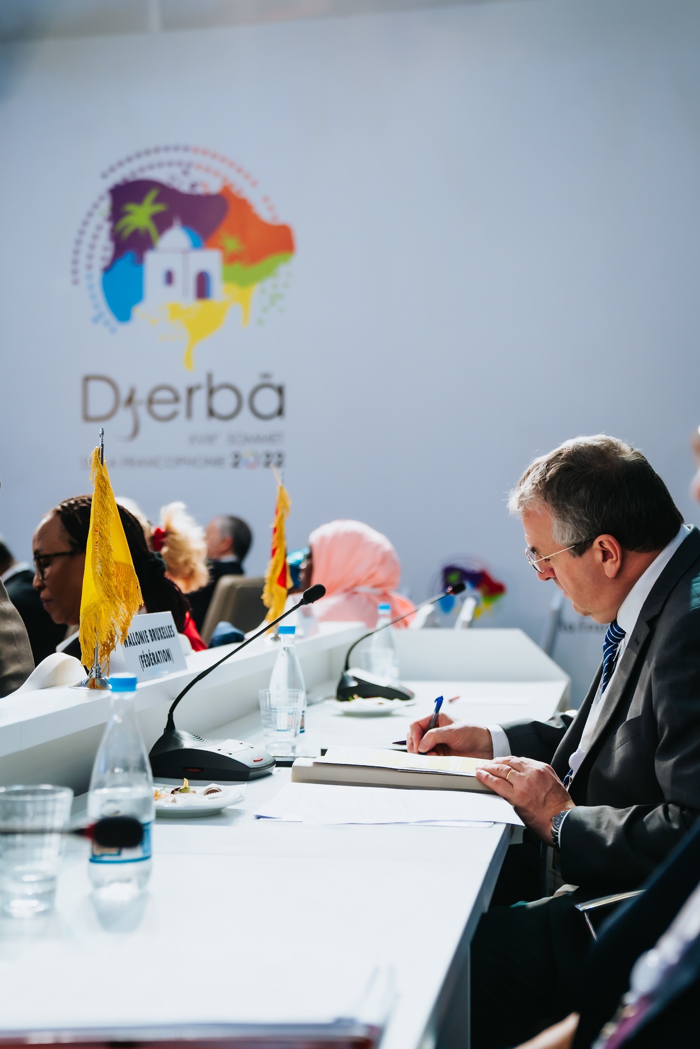 XVIIIe Sommet de la Francophonie- Djerba- Tunisie (c) J. Van Belle - WBI XVIIIe Sommet de la Francophonie- Djerba- Tunisie (c) J. Van Belle - WBI