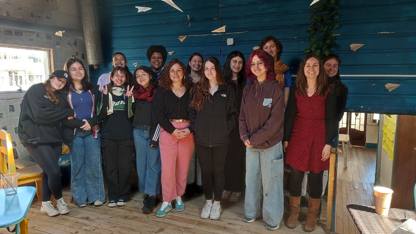Rencontre avec les étudiants du lycée français de Concepción (c) Représentation W-B au Chili Rencontre avec les étudiants du lycée français de Concepción
