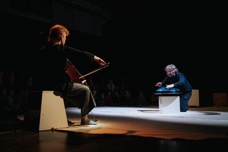 Petit concert à l’aube de la Compagnie Bulle à sons © J. Van Belle - WBI Petit concert à l’aube de la Compagnie Bulle à sons © J. Van Belle - WBI