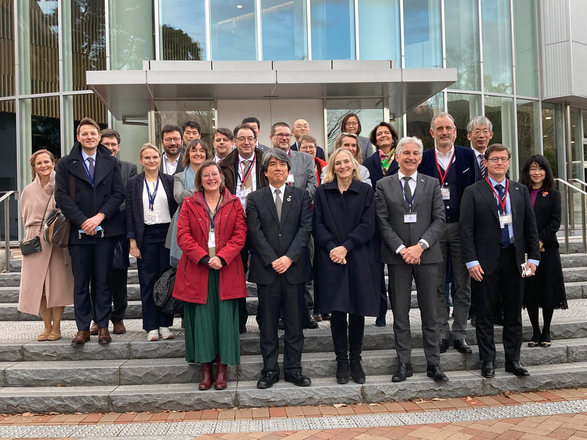 La délégation Wallonie-Bruxelles à l'Université d'Osaka © WBI - AWEX