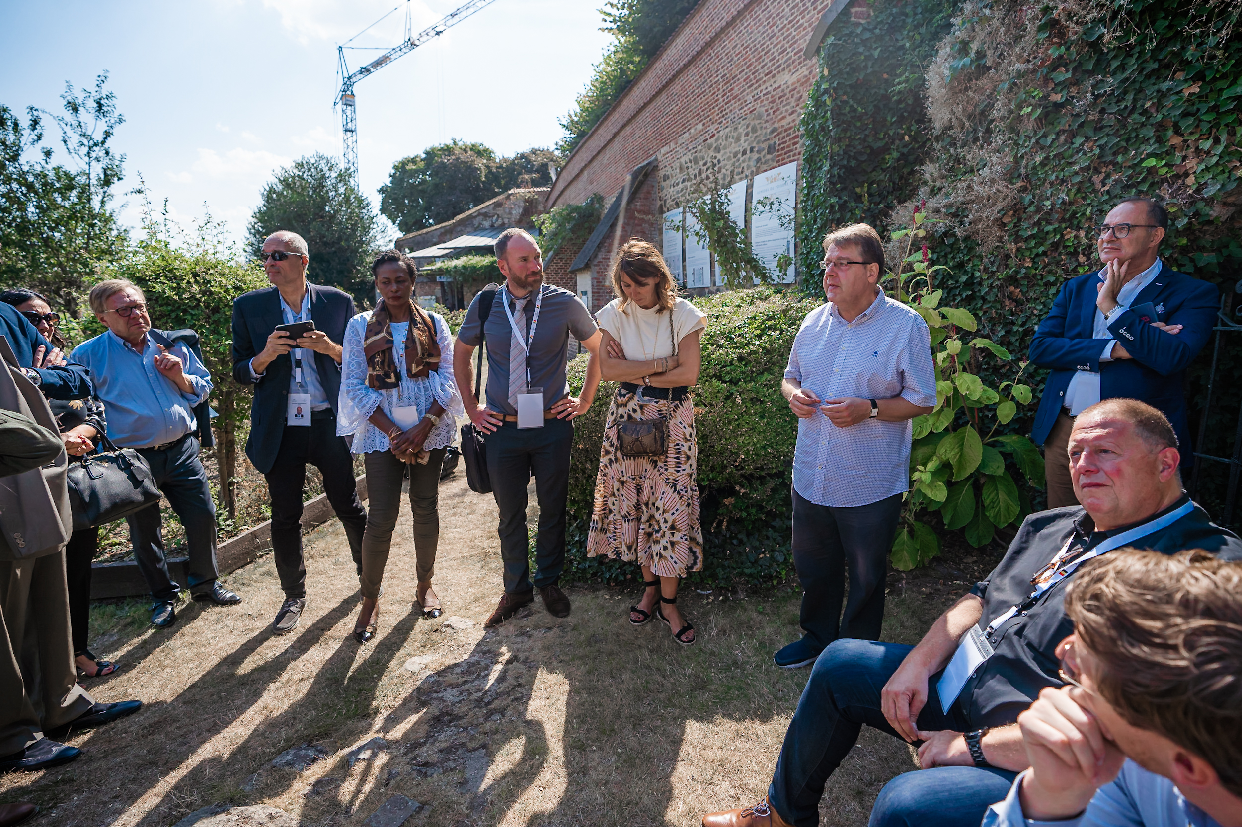 Visite de l'Hôpital Notre-Dame à La Rose de Lessines (c) J. Van Belle - WBI