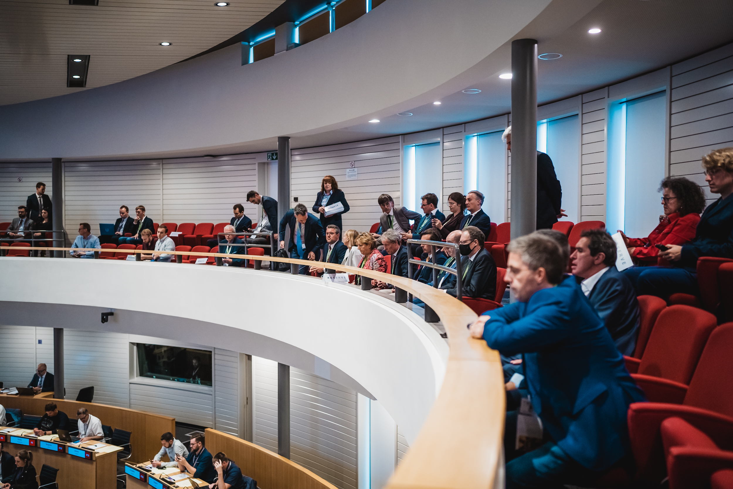 Visite du Parlement de la Fédération Wallonie-Bruxelles (c) J. Van Belle - WBI