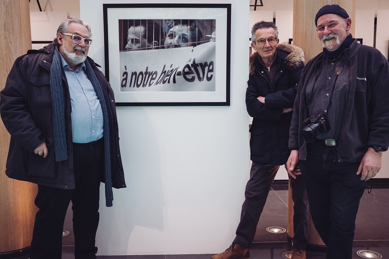 Jim Sumkay, Patrice Leconte et Philippe Reynaert (c) J. Van Belle