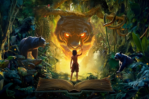 Au Domaine de Belœil, "Le Livre de la Jungle" prend vie © Nocturnales ASBL