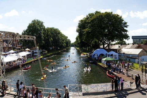 À La Louvière, le Canal du Centre historique s’éveille pour un "week-end au bord de l’eau" © M.Nasser