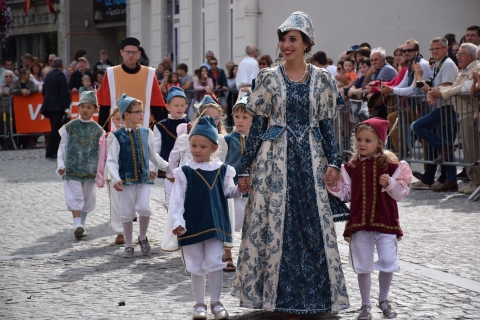 On remonte au XVIe siècle avec un banquet Renaissance au Festin de Lessines © Bzzz