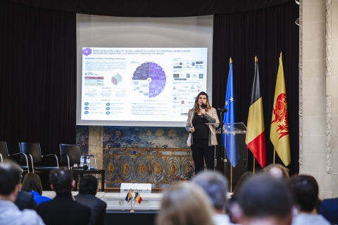 Journée de rencontres organisée par ST’ART, le fonds d’investissement public qui soutient les ICC en Wallonie et à Bruxelles, à la Délégation générale Wallonie-Bruxelles à Paris ©️ J. Van Belle - WBI