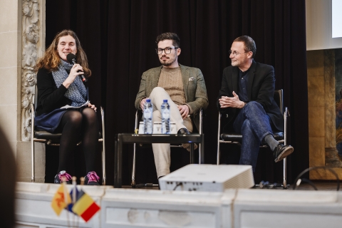 Journée de rencontres organisée par ST’ART, le fonds d’investissement public qui soutient les ICC en Wallonie et à Bruxelles, à la Délégation générale Wallonie-Bruxelles à Paris ©️ J. Van Belle - WBI