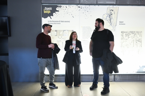 Inauguration de la Foire de la BD de Madrid © Gustavo Valiente