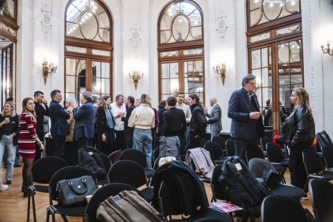 Journée de rencontres organisée par ST’ART, le fonds d’investissement public qui soutient les ICC en Wallonie et à Bruxelles, à la Délégation générale Wallonie-Bruxelles à Paris ©️ J. Van Belle - WBI