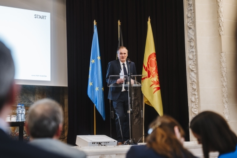Paul Verwilghen, Délégué général Wallonie-Bruxelles à Paris ©️ J. Van Belle - WBI